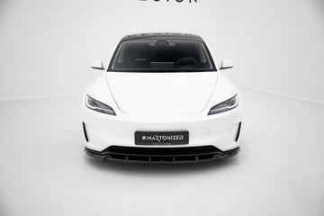 Front Splitter V.2 Tesla Model 3 Performance Mk1 Facelift - 0