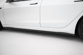 Side Skirts Diffusers V.2 Tesla Model 3 Performance Mk1 Facelift - 0