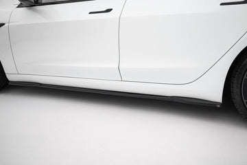 Side Skirts Diffusers V.2 Tesla Model 3 Performance Mk1 Facelift - 0
