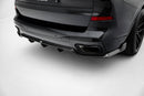 Prepreg Carbon Fiber Rear Diffuser BMW X7 M-Pack G07 Facelift-2