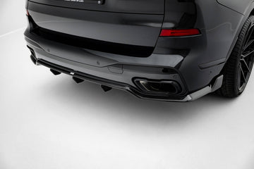 Prepreg Carbon Fiber Rear Diffuser BMW X7 M-Pack G07 Facelift - 0