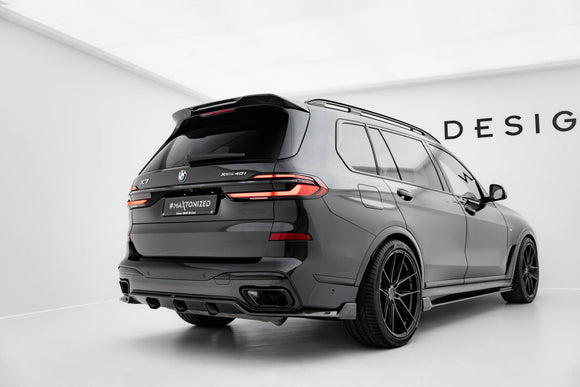 Prepreg Carbon Fiber Rear Diffuser BMW X7 M-Pack G07 Facelift