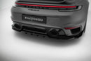 Rear Splitter (with vertical bars) Porsche 911 Turbo S Sport Package 992-4