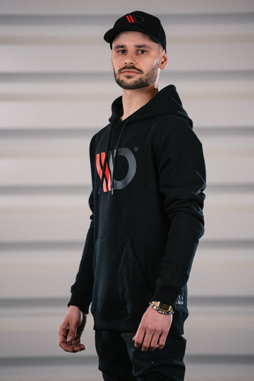 Mens Black hoodie - 0