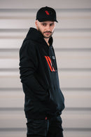 Mens Black hoodie-4