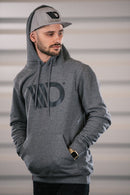 Mens Gray hoodie-9