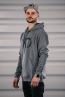 Mens Gray hoodie-2