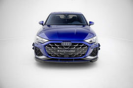 Front Splitter V.2 Audi A3 S-Line Sedan / S3 Sedan 8Y Facelift - 0