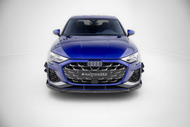 Front Splitter V.3 Audi A3 S-Line Sedan / S3 Sedan 8Y Facelift - 0