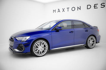 Side Skirts Diffusers V.3 Audi A3 S-Line Sedan / S3 Sedan 8Y Facelift - 0