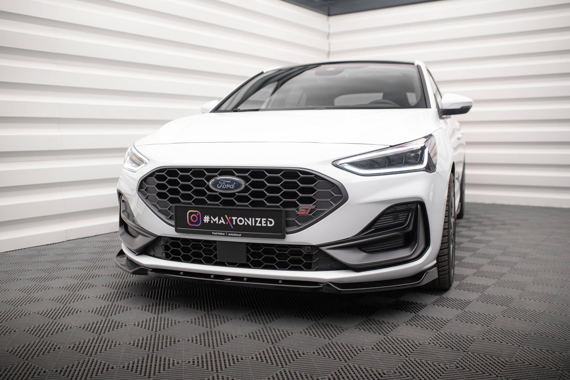 Front Splitter V.7 Ford Focus ST / ST-Line Mk4 Facelift