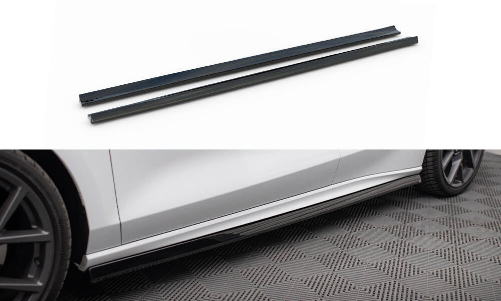 Side Skirts Diffusers V.5 Ford Focus ST / ST-Line Mk4 Facelift