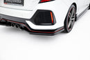 Rear Splitter V.2 Honda Civic Sport Mk 10 Facelift-4