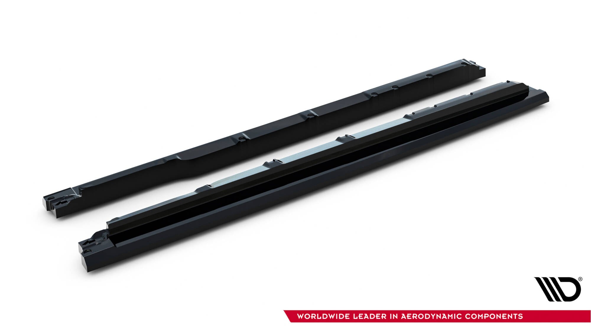 Side Skirts Diffusers Lexus RX Mk4 Facelift (version without OEM step rails)