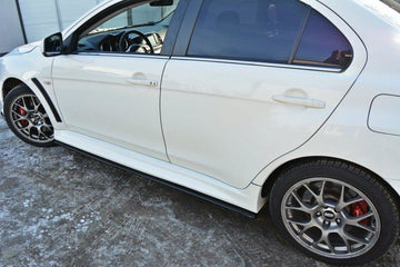 SIDE SKIRTS DIFFUSERS Mitsubishi Lancer Evo X - 0