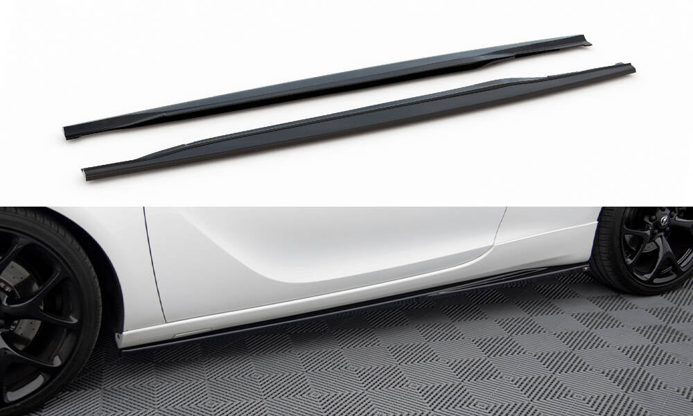 SIDE SKIRTS DIFFUSERS OPEL ASTRA J OPC / VXR