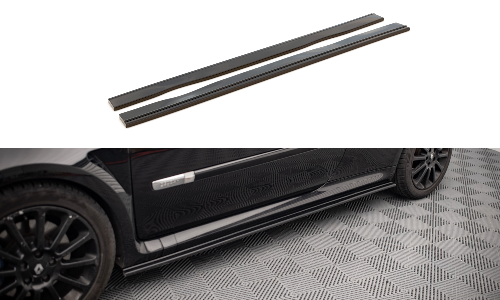 SIDE SKIRTS DIFFUSERS RENAULT CLIO MK3 RS