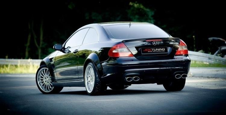 BODYKIT + BONNET MERCEDES CLK W209 BLACK SERIES LOOK