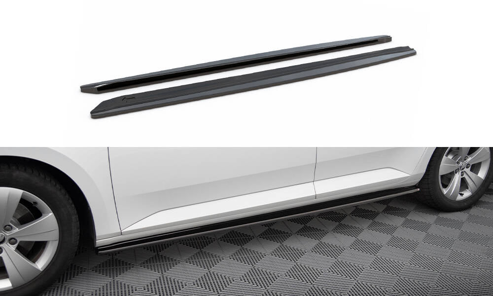 Side Skirts Diffusers Skoda Superb Mk3