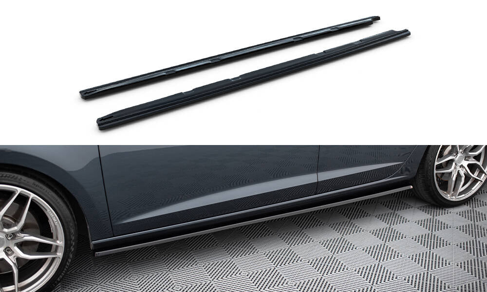 SIDE SKIRTS DIFFUSERS v.2 Seat Leon Mk3 Cupra/ FR Facelift