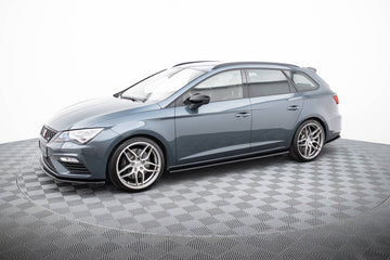 SIDE SKIRTS DIFFUSERS v.2 Seat Leon Mk3 Cupra/ FR Facelift - 0