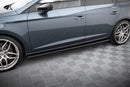 SIDE SKIRTS DIFFUSERS v.2 Seat Leon Mk3 Cupra/ FR Facelift-3