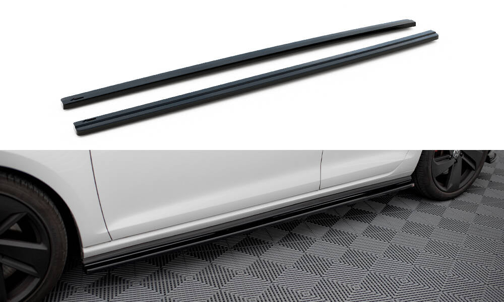 SIDE SKIRTS DIFFUSERS VW GOLF VII GTI PREFACE/FACELIFT (wide)