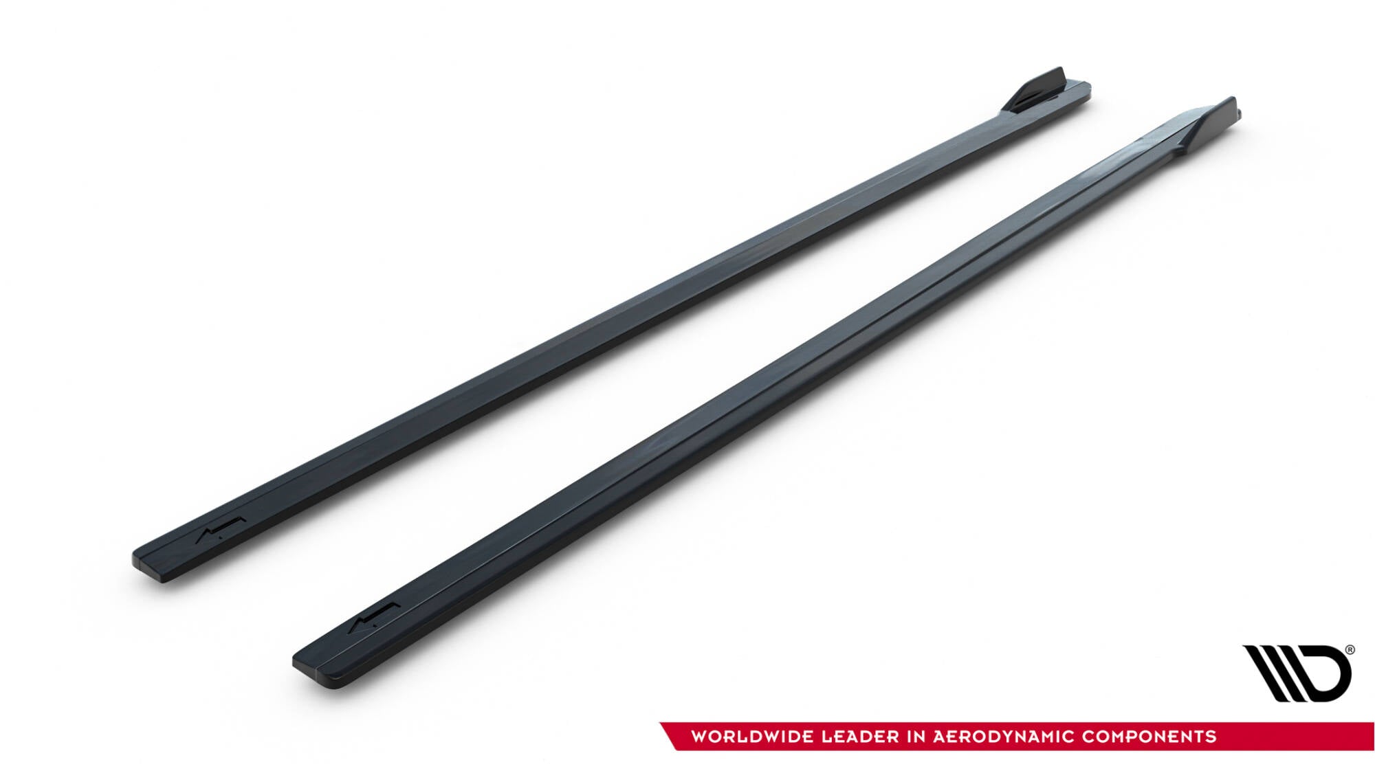 Side Skirts Diffusers V.1 Volkswagen Golf R / R-Line Mk7 Facelift