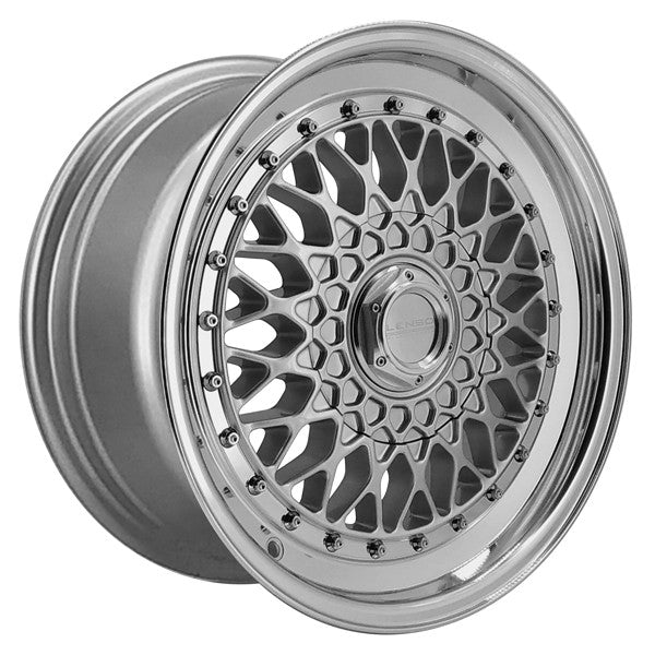 LENSO WHEELS BSX 7,5X16" BLANK ET38 CB73,1 PLATA ARO PULIDO