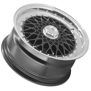 LENSO WHEELS BSX 7,5X16" BLANK ET25 CB73,1 NEGRO ARO PULIDO - 0