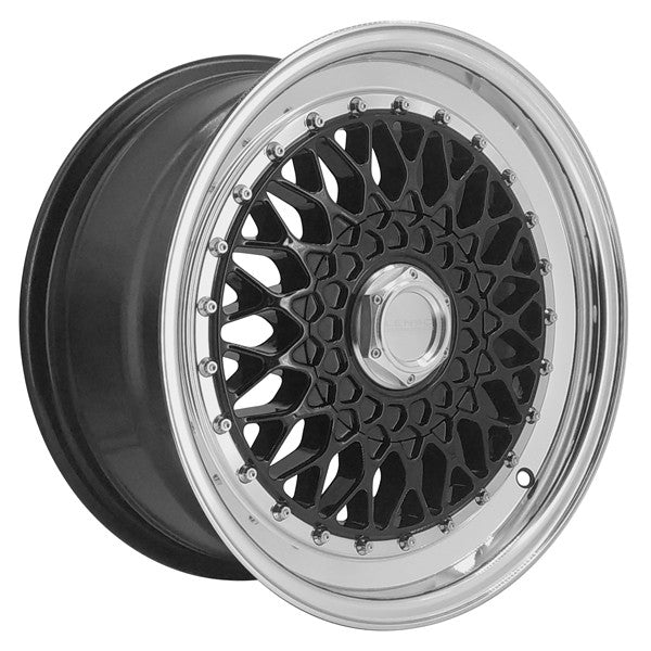 LENSO WHEELS BSX 7,5X16" BLANK ET25 CB73,1 NEGRO ARO PULIDO