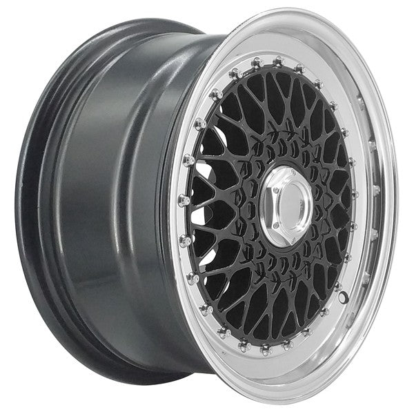 LENSO WHEELS BSX 7,5X16" BLANK ET25 CB73,1 NEGRO ARO PULIDO