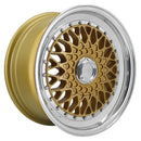 LENSO WHEELS BSX 7,5X16" BLANK ET25 CB73,1 ORO ARO PULIDO-4