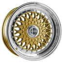 LENSO WHEELS BSX 8,0X15" BLANK ET25 CB73,1 ORO ARO PULIDO-3
