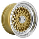 LENSO WHEELS BSX 8,0X15" BLANK ET25 CB73,1 ORO ARO PULIDO-4