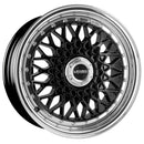 LENSO WHEELS BSX 7,0X15" BLANK ET20 CB73,1 NEGRO ARO PULIDO-3