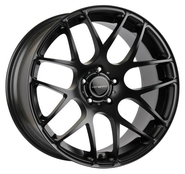 SPACWHEELS POYSON 8,0X18" BLANK ET35 CB74,1 NEGRO MATE