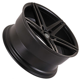 SPACWHEELS ATLANTIC 9,0X22" 5X120 ET40 CB74,1 NEGRO MATE | 5 BRAZOS DOBLES - 0