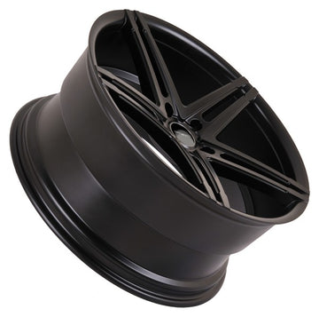 SPACWHEELS ATLANTIC 9,0X22" 5X120 ET40 CB74,1 NEGRO MATE | 5 BRAZOS DOBLES - 0