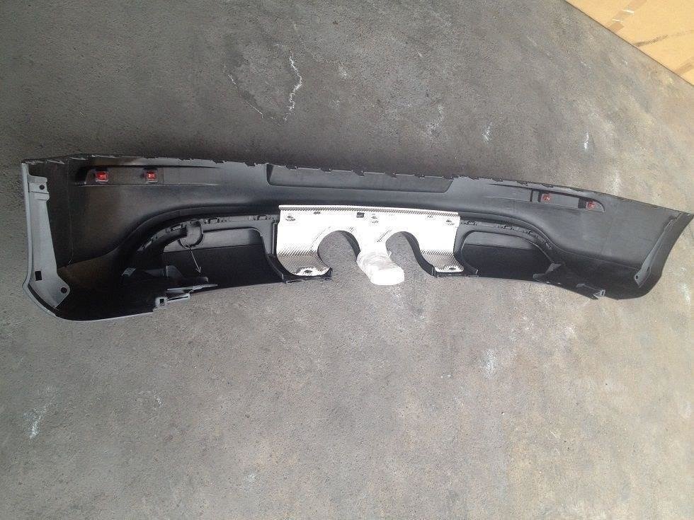 REAR VALANCE VW GOLF V R32 with 2 exhaust holes (for R32 exhaust)