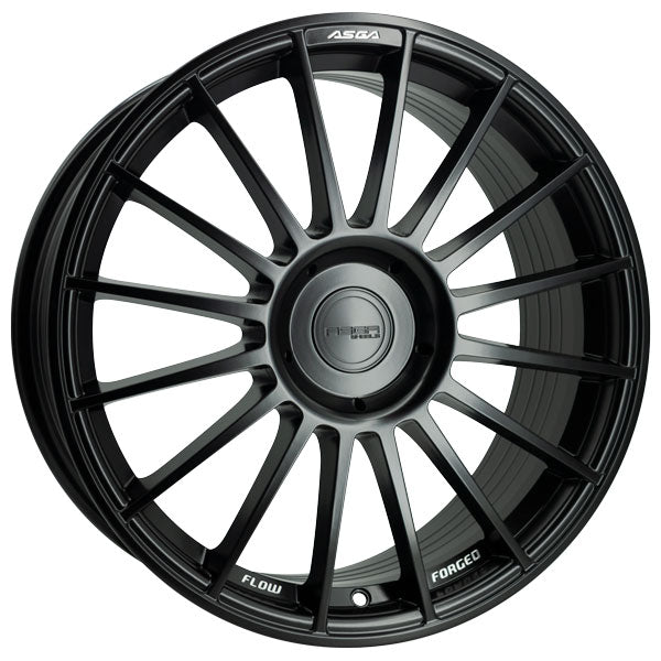 ASGA WHEELS MF08 8,0X18" 5X112 ET45 CB73,1 NEGRA | FLOW FORMING