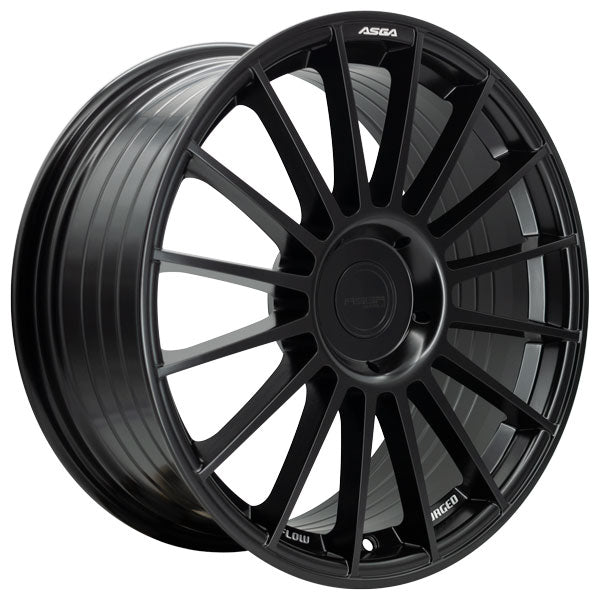 ASGA WHEELS MF08 8,0X18" 5X112 ET45 CB73,1 NEGRA | FLOW FORMING