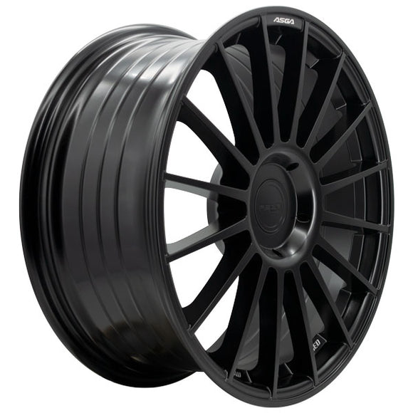 ASGA WHEELS MF08 8,0X18" 5X112 ET45 CB73,1 NEGRA | FLOW FORMING