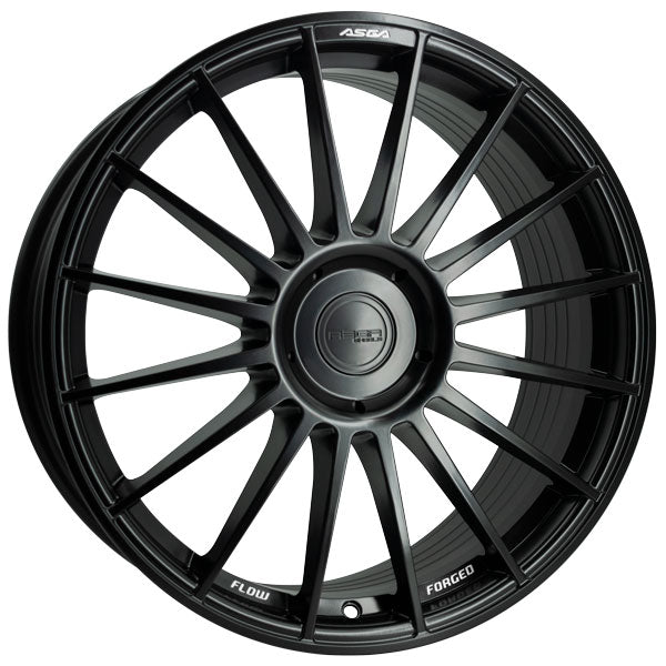 ASGA WHEELS MF08 8,5X19" BLANK ET35 CB73,1 NEGRA | FLOW FORMING