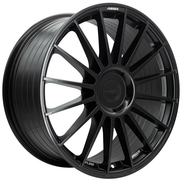 ASGA WHEELS MF08 8,5X19" BLANK ET35 CB73,1 NEGRA | FLOW FORMING