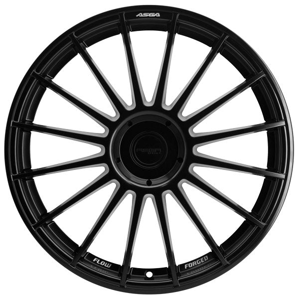 ASGA WHEELS MF08 8,5X19" BLANK ET35 CB73,1 NEGRA | FLOW FORMING