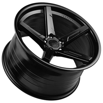VERTINI WHEELS RFS1.7 9,0X22" BLANK ET35 CB73,1 NEGRO ARO INOX NEGRO - 0