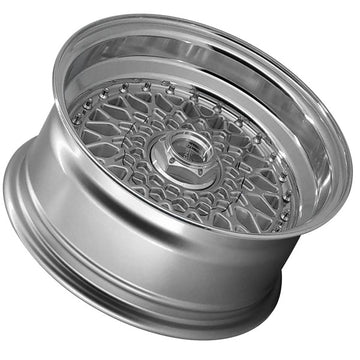 LENSO WHEELS BSX 8,0X15" 4X100/108 ET25 CB73,1 PLATA ARO PULIDO - 0