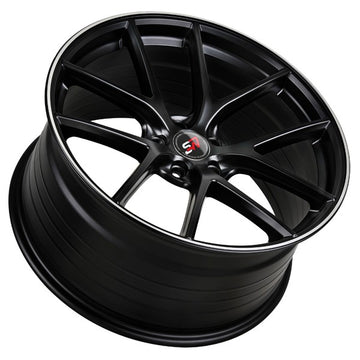 SPACWHEELS VECTOR 7,5X17" 5X BLANK ET35 CB74,1 NEGRO MATE - 0