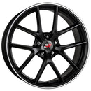 SPACWHEELS VECTOR 7,5X17" 5X BLANK ET35 CB74,1 NEGRO MATE-3